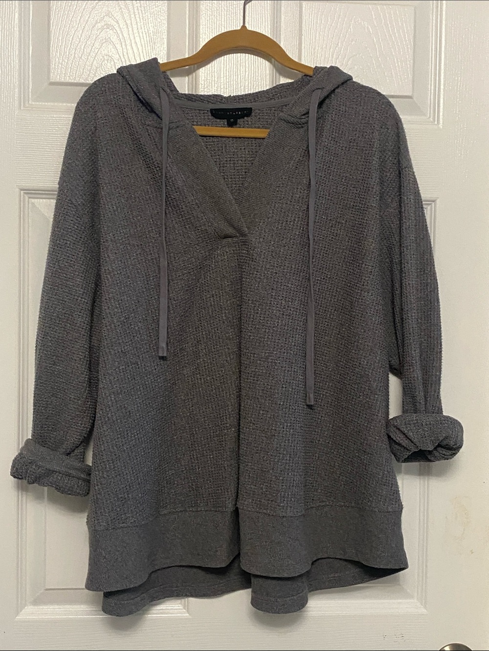 Jane + Delancey Women's Sweater Sweatshirt Top grey Plus Size 3x - Picture 2 of 4